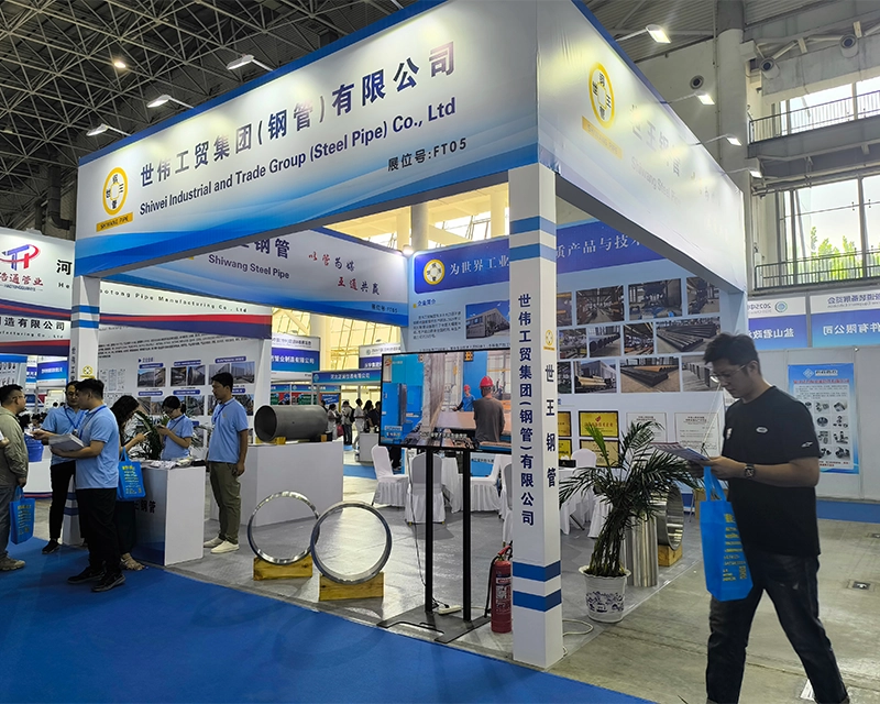 SHIWANG membuat penampilan yang menakjubkan di pameran bahan paip.